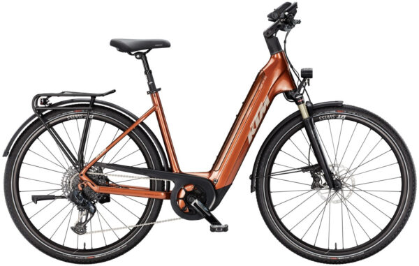 KTM MACINA TOUR CX 810, 12 Gang Kettenschaltung, Unisexfahrrad, Deep, Modell 2025, 28 Zoll 46 cm terra (grey)
