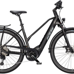 KTM MACINA TOUR CX 820, 11 Gang Kettenschaltung, Damenfahrrad, Trapez, Modell 2025, 28 Zoll 51 cm diamond black matt (grey+burnt orange)