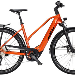KTM MACINA TOUR CX 830, 10 Gang Kettenschaltung, Damenfahrrad, Trapez, Modell 2025, 28 Zoll 46 cm burnt orange (black)