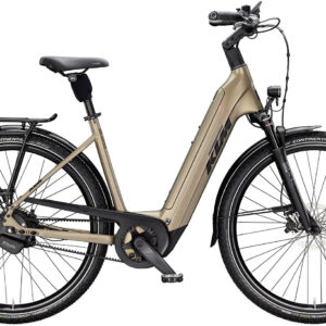 KTM MACINA CITY 810 Belt, stufenlose Nabenschaltung, Unisexfahrrad, Deep, Modell 2025, 28 Zoll 43 cm olive pearl matt (black+orange)