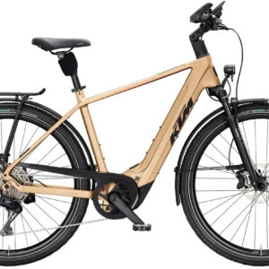 KTM MACINA STYLE 820, 11 Gang Kettenschaltung, Herrenfahrrad, Diamant, Modell 2025, 28 Zoll 46 cm golden dust matt (black)