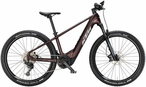 KTM MACINA TEAM 872 GLORIOUS, 10 Gang Kettenschaltung, Herrenfahrrad, Diamant, Modell 2025, 27,5 Zoll 43 cm black lava matt (grey+burnt orange)