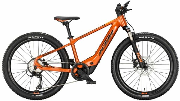 KTM MACINA MINI ME SX 24, 8 Gang Kettenschaltung, Herrenfahrrad, Diamant, Modell 2024, 24 Zoll 35 cm burnt orange (dark orange+orange)