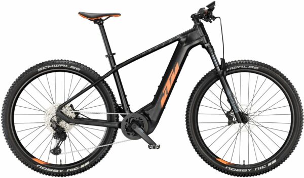 KTM MACINA ALP LTD64, 11 Gang Kettenschaltung, Herrenfahrrad, Diamant, Modell 2024, 29 Zoll 53 cm black matt (grey+orange)
