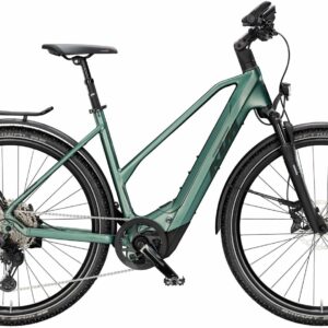 KTM MACINA CROSS CX 810 LFC, 11 Gang Kettenschaltung, Damenfahrrad, Trapez, Modell 2025, 28 Zoll 56 cm oxygen green matt (black)