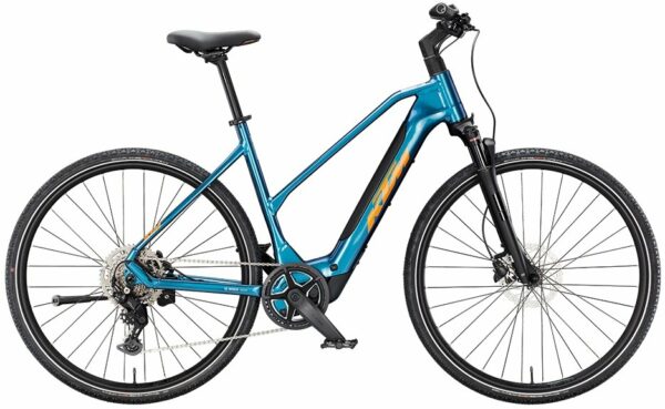 KTM MACINA CROSS SX 20, 9 Gang Kettenschaltung, Damenfahrrad, Trapez, Modell 2025, 28 Zoll 56 cm moonlite meadow (orange)