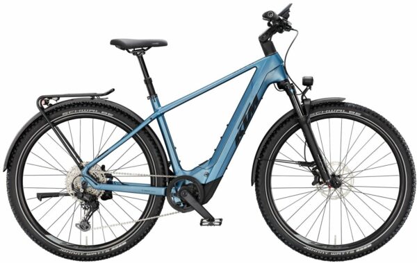 KTM MACINA TEAM 892 LFC, 10 Gang Kettenschaltung, Herrenfahrrad, Diamant, Modell 2025, 29 Zoll 48 cm steel blue matt (black)