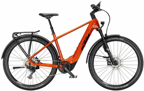 KTM MACINA TEAM 892 LFC ABS, 10 Gang Kettenschaltung, Herrenfahrrad, Diamant, Modell 2025, 29 Zoll 53 cm burnt orange (black+orange)