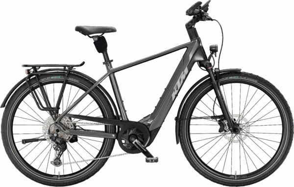 KTM MACINA STYLE 820, 11 Gang Kettenschaltung, Herrenfahrrad, Diamant, Modell 2025, 28 Zoll 51 cm machine grey (silver+black)