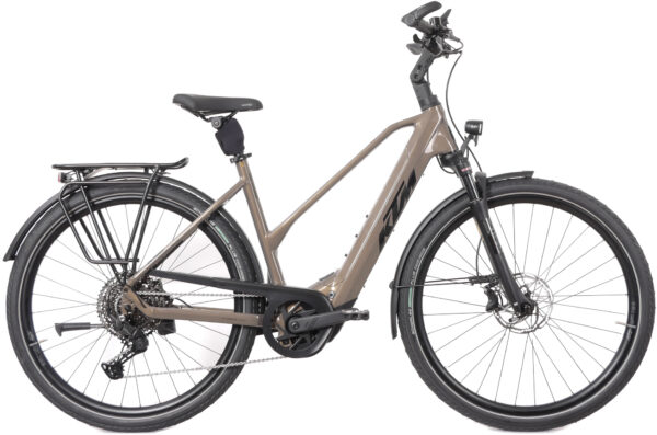 KTM MACINA STYLE 800 LTD, 11 Gang Kettenschaltung, Damenfahrrad, Trapez, Modell 2025, 28 Zoll 51 cm OLIVE PEARL (BLACK)