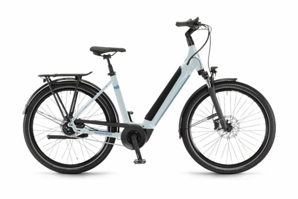 Winora Sinus N8 Winterwhite 27,5" 500 Wh Wave