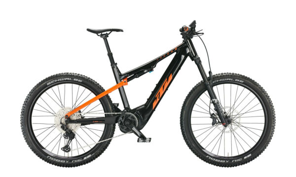 KTM MACINA LYCAN 771 flaming black (space orange) 27,5" 750 Wh Diamant