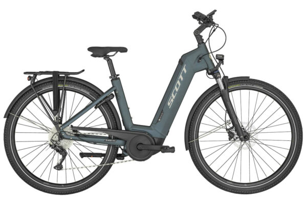 Scott Sub Tour eRIDE 10 Unisex Petrol Blue 28" 625 Wh Wave