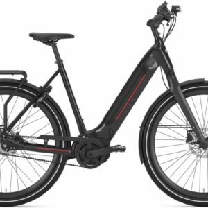 Gazelle ULTIMATE C5 HMB BELT (500 Wh), 5 Gang Nabenschaltung, Damenfahrrad, Tiefeinsteiger, Modell 2021, 28 Zoll 53 cm black