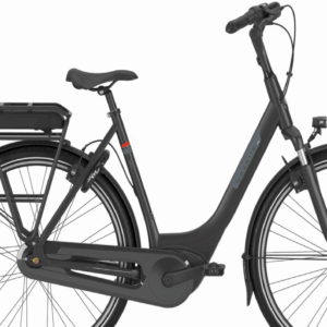 Gazelle Paris C7+ HMB RT (500 Wh), 7 Gang Nabenschaltung, Damenfahrrad, Wave, Modell 2024, 28 Zoll 61 cm blackmatte