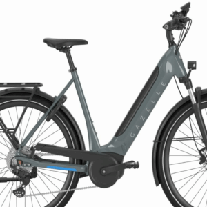 Gazelle Ultimate T10 HMB (625 Wh), 10 Gang Kettenschaltung, Damenfahrrad, Wave, Modell 2024, 28 Zoll 61 cm thunder greygloss