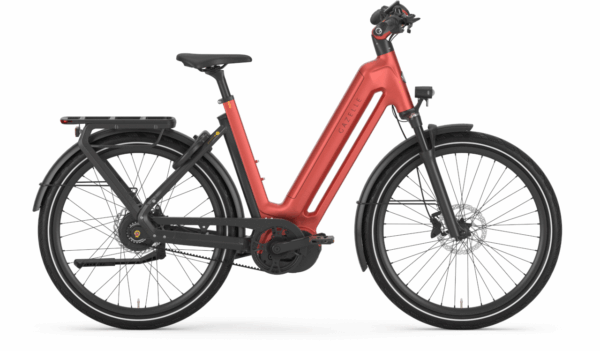 Gazelle Eclipse C380 HMB (750 Wh), stufenlose Nabenschaltung, Damenfahrrad, Wave, Modell 2024, 27,5 Zoll 55 cm metallic orangematte