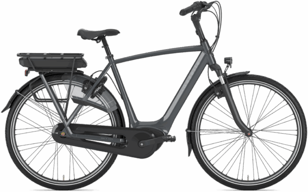 Gazelle Arroyo C7+ HMB (500 Wh), 7 Gang Nabenschaltung, Herrenfahrrad, Diamant, Modell 2024, 28 Zoll 61 cm anthracite greygloss