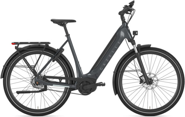 Gazelle Ultimate C5 HMB (625 Wh), 5 Gang Nabenschaltung, Unisexfahrrad, Wave, Modell 2025, 28 Zoll 53 cm Anthracite Grey