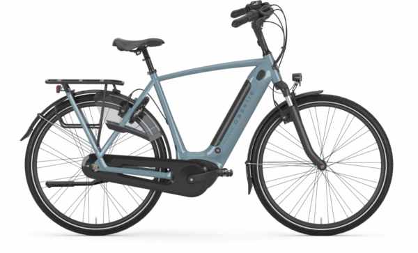 Gazelle Arroyo C7+ HMB Elite (500 Wh), 7 Gang Nabenschaltung, Herrenfahrrad, Diamant, Modell 2024, 28 Zoll 57 cm thunder greygloss