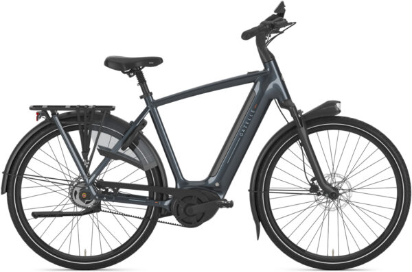 Gazelle Grenoble C5 HMB (600 Wh), 5 Gang Nabenschaltung, Herrenfahrrad, Diamant, Modell 2025, 28 Zoll 57 cm Anthracite Grey