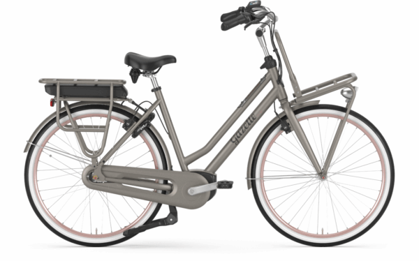 Gazelle Miss Grace C7+ HMB Smart (500 Wh), 7 Gang Nabenschaltung, Unisexfahrrad, Curve, Modell 2024, 28 Zoll 59 cm clay greenmatte