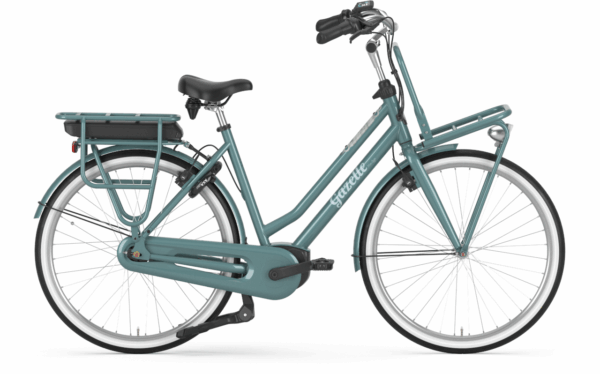 Gazelle Miss Grace C7+ HMB Smart (500 Wh), 7 Gang Nabenschaltung, Unisexfahrrad, Curve, Modell 2024, 28 Zoll 59 cm denim bluegloss
