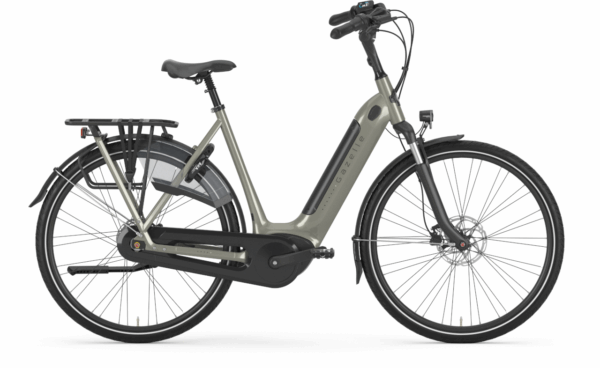 Gazelle Grenoble C7+ HMB (500 Wh), 7 Gang Nabenschaltung, Unisexfahrrad, Wave, Modell 2024, 28 Zoll 53 cm clay greengloss
