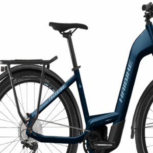 HAIBIKE Trekking 8 (750 Wh), 11 Gang Kettenschaltung, Damenfahrrad, Wave, Modell 2023, 27,5 Zoll 50 cm gloss defender/black ink