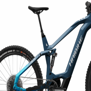HAIBIKE AllMtn CF 9 (750 Wh), 12 Gang Kettenschaltung, Herrenfahrrad, Diamant, Modell 2022, 27,5 / 29 Zoll 41 cm gloss fade blue/white