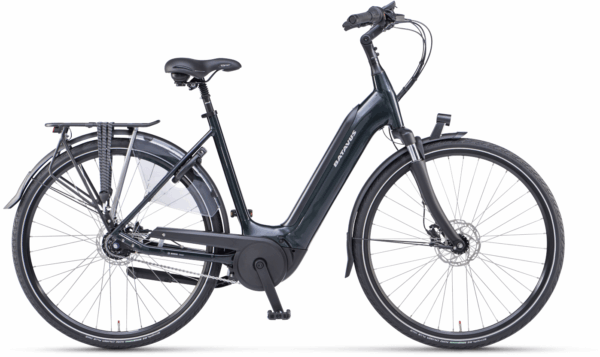 Batavus Finez E-go® Power RT (625 Wh), 8 Gang Nabenschaltung, Damenfahrrad, Wave, Modell 2023, 28 Zoll 57 cm huntergreen