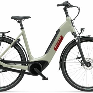 Batavus Altura E-go® Power Pro (500 Wh), 5 Gang Nabenschaltung, Damenfahrrad, Wave, Modell 2023, 28 Zoll 56 cm restauration green