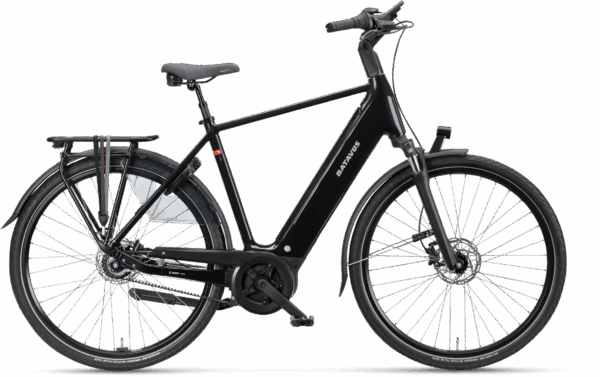Batavus Finez E-go® Power Exclusive (750 Wh), 5 Gang Nabenschaltung, Herrenfahrrad, Diamant, Modell 2024, 28 Zoll 53 cm nero black