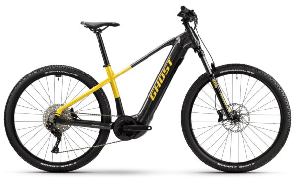 Ghost E-Teru Advanced met. anthracite/met. gold yellow-glossy 29" 750 Wh Diamant