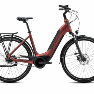 Winora Tria N8 eco Velvetred matt 28" 400 Wh Wave