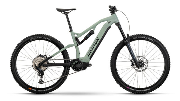 Raymon Trailray 150 Pro Mint / Black / Kobalt 29" 800 Wh Diamant