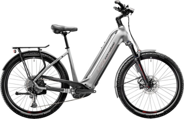 Corratec Life CX7 12S Silver/Cool Grey/Red 27,5" 750 Wh Wave