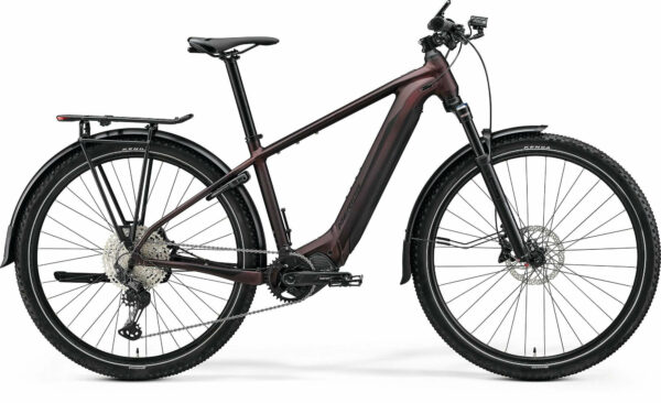 Merida eBIG.NINE 700 EQ EP2 MATT BURGUNDY RED 29" 630 Wh Diamant
