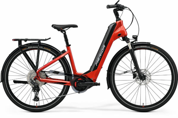 Merida eSPRESSO CITY EP8-EDITION EQ Rot/Schwarz 28" 630 Wh Wave
