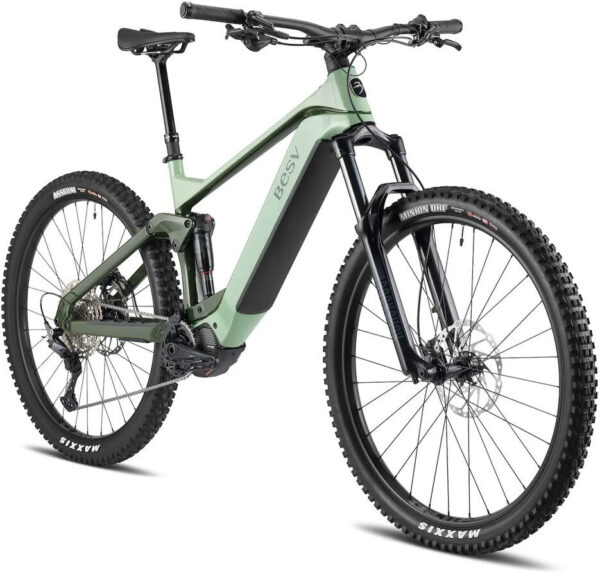 BESV TCA 1.3 bright and dark ceramic green 29" 630 Wh Diamant