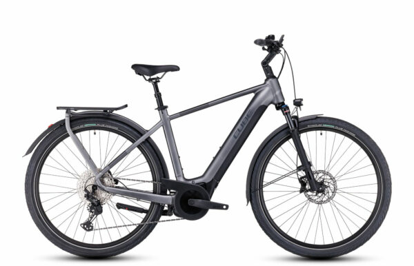 Cube Touring Hybrid EXC 625 grey´n´metal 28" 625 Wh Diamant