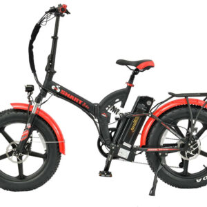 SMARTbike SHARK 4.0 schwarz-rot 20" 690 Wh Faltrahmen