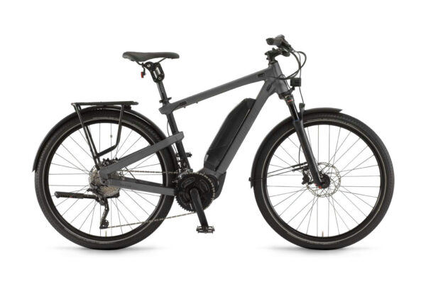 Winora YAKUN TOUR Gunmetal/Schwarz 28" 500 Wh Diamant