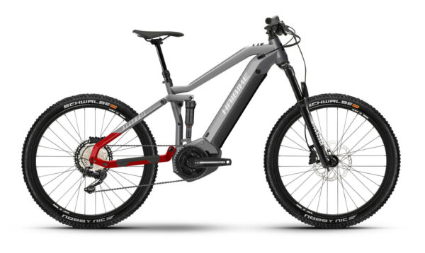 Haibike AllTrail 5 gloss grey/red/black 27,5" 630 Wh Diamant