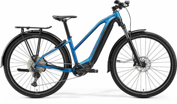 Merida eBIG.TOUR 675 EQ EP1 SILK BLUE/BLACK 29" 750 Wh Trapez