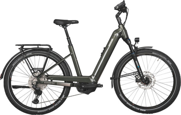 Kettler QUADRIGA TOWN & COUNTRY COMP CX11 LG classic green shiny 27,5" 750 Wh Wa...