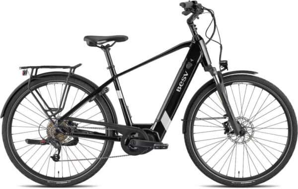 BESV TR 2.1 Step Over Night Black 28" 504 Wh Diamant