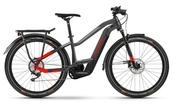 Haibike Trekking 9 anthracite/red 27,5" 625 Wh Trapez