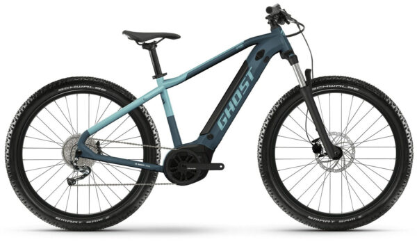 Ghost E-Teru Essential High dark grey/metallic light blue-glossy 29" 500 Wh Diam...