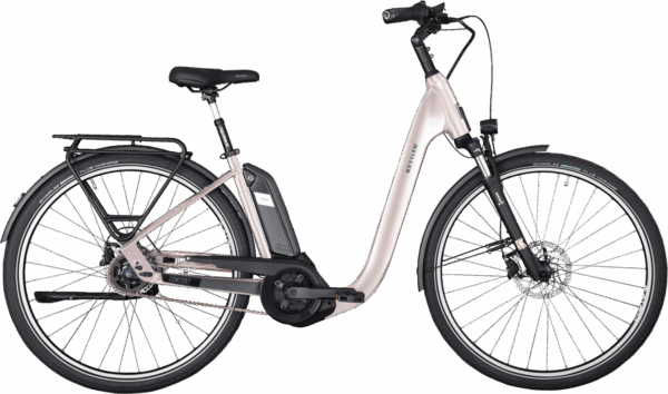 KETTLER Alu-Rad E-COMFORT 5 RT (500 Wh), 5 Gang Nabenschaltung, Damenfahrrad, Wave, Modell 2024, 28 Zoll 50 cm modern bronze